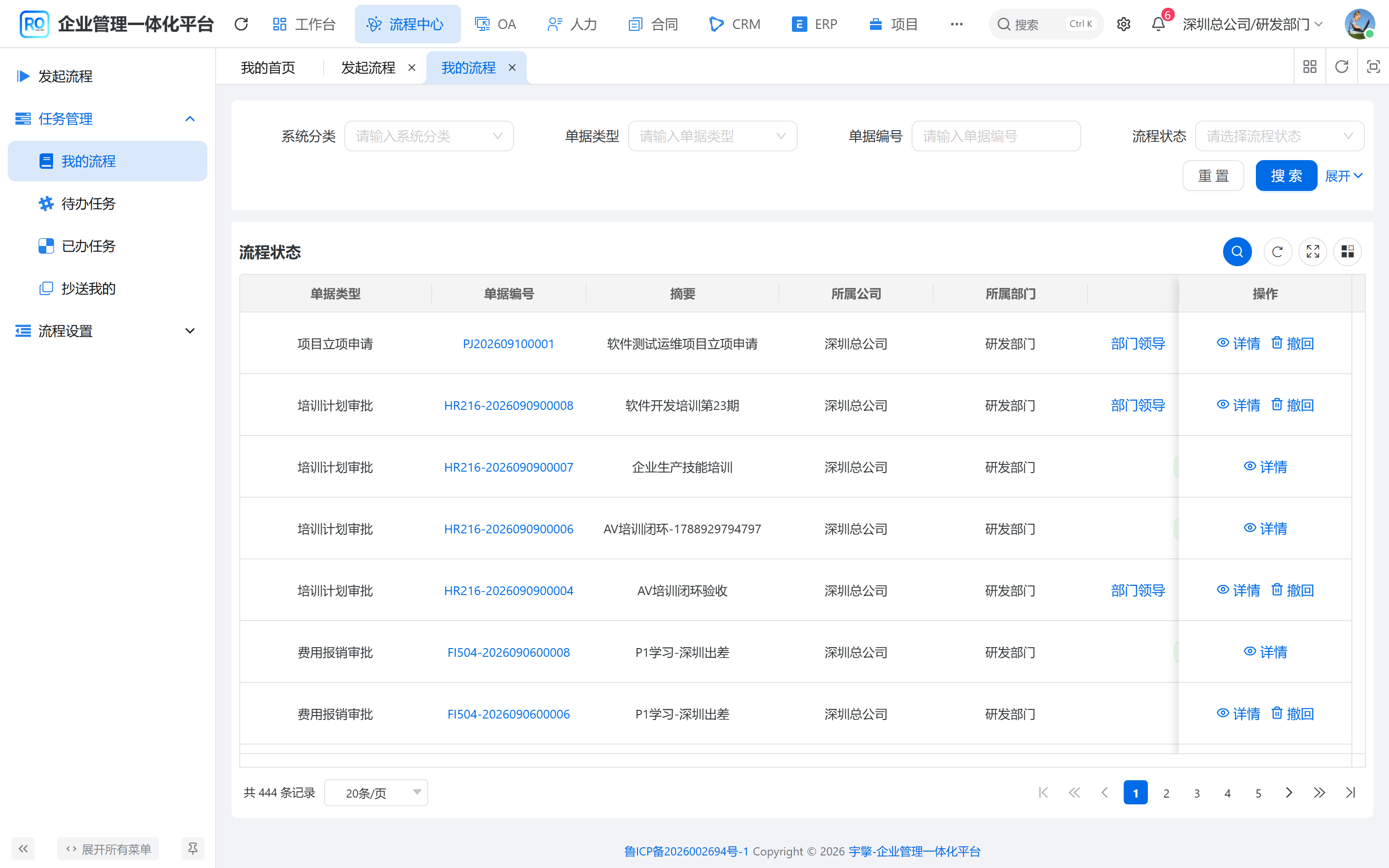 我的流程