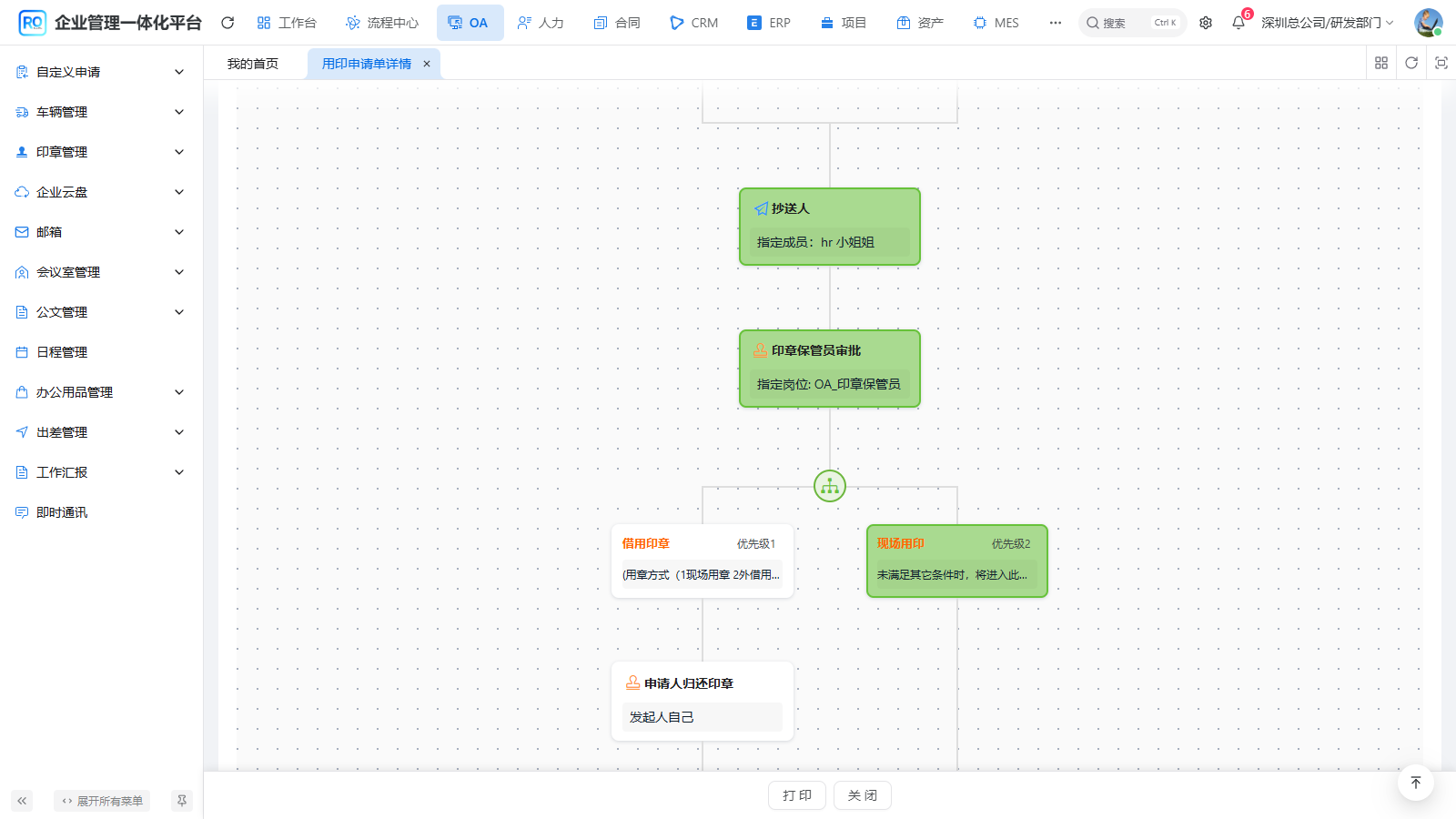 图06-13 完整流程结果与节点记录