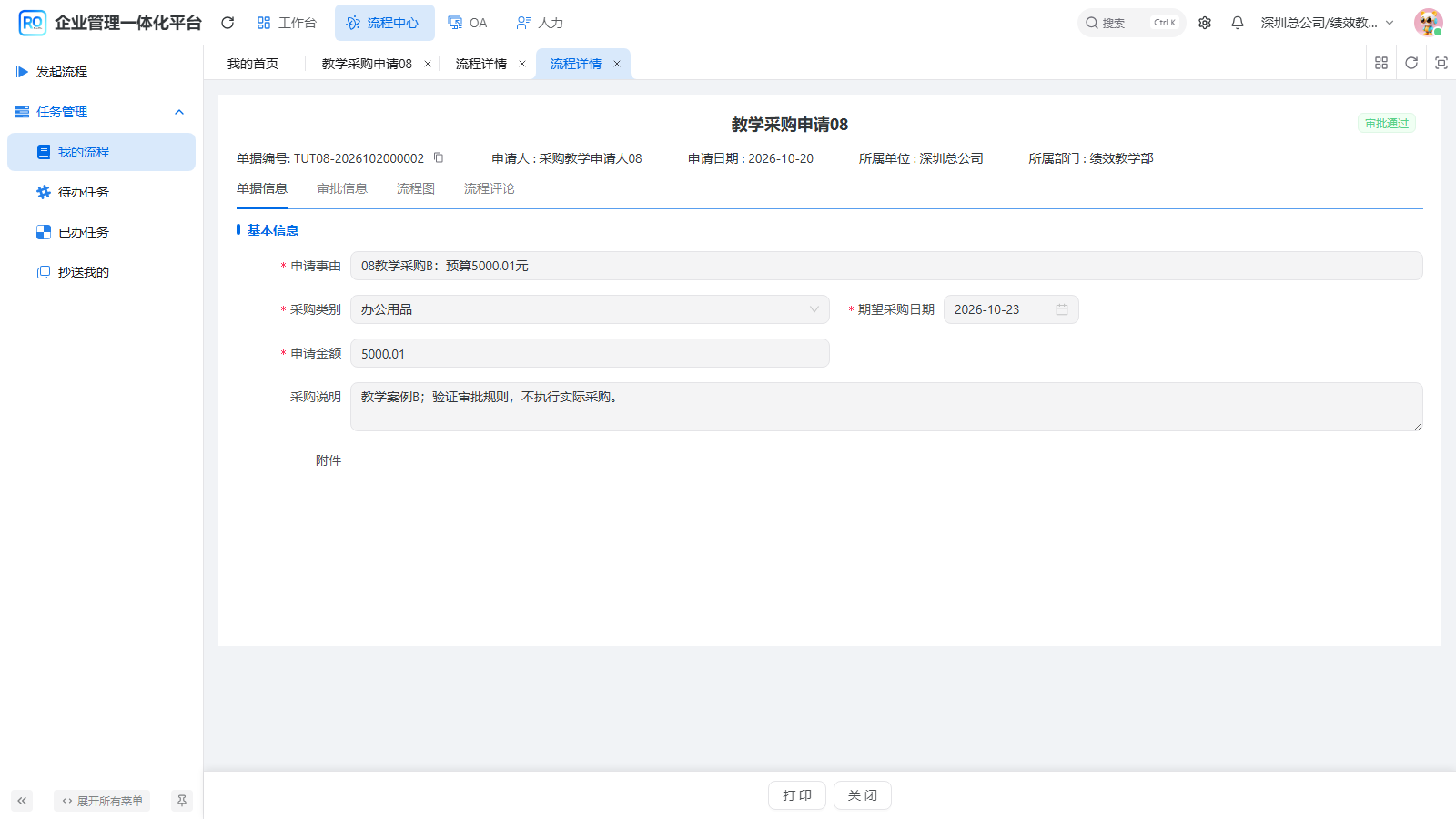 案例B最终通过